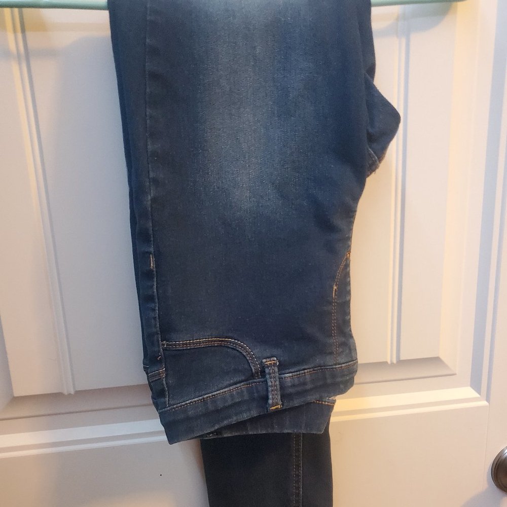 Dark blue jeans